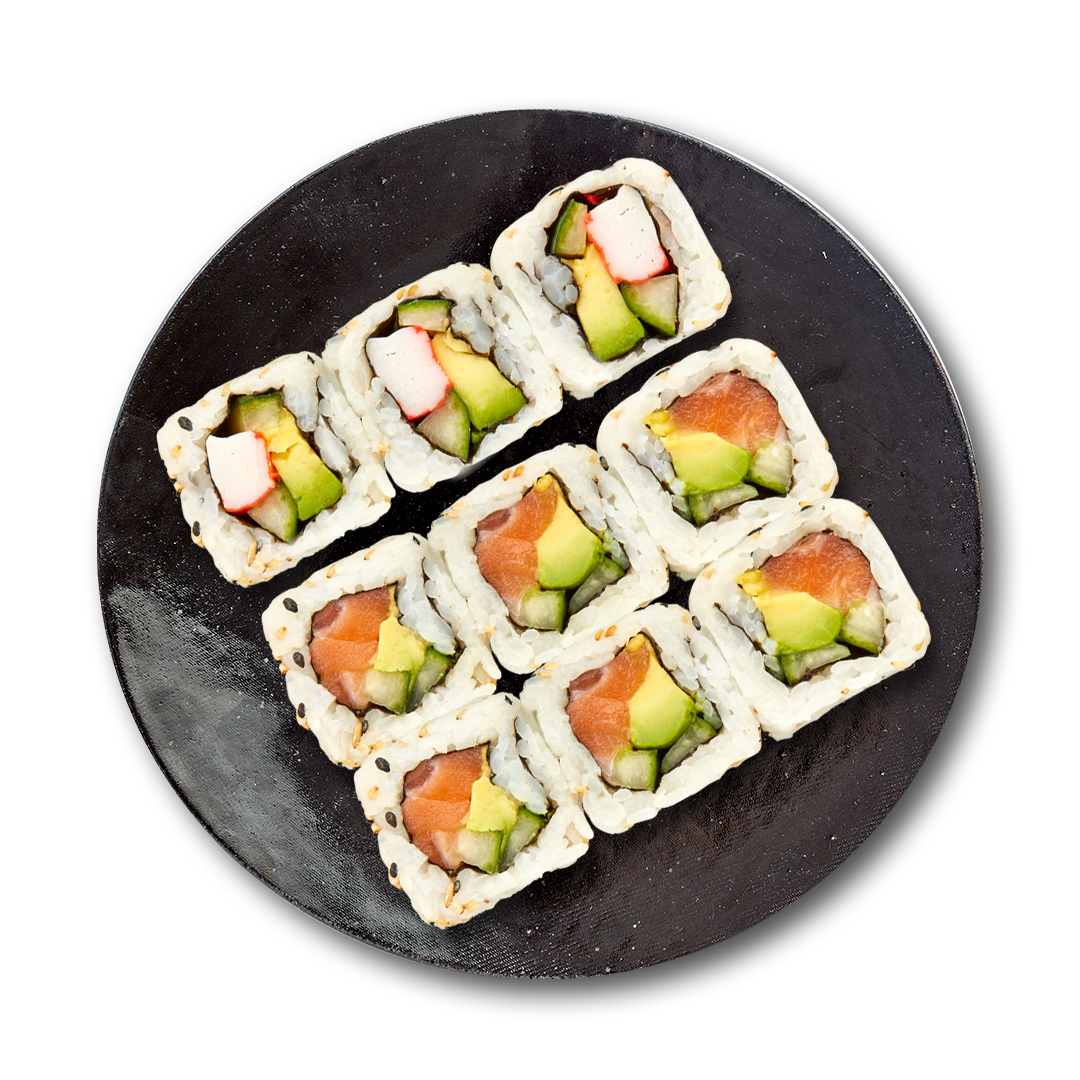 California saumon surimi Sushi Gourmet