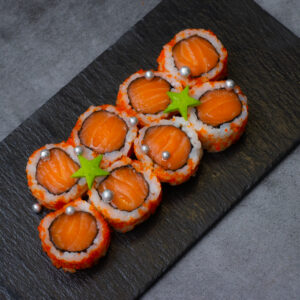 Salmon Yule Roll