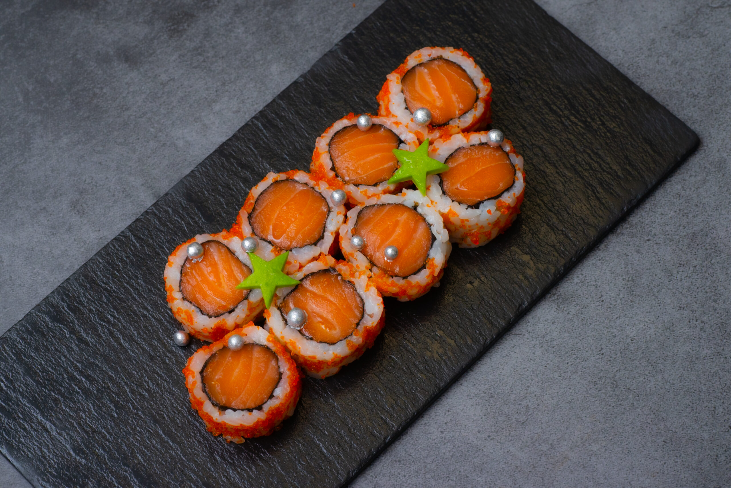 Salmon Yule Roll